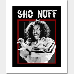 sho nuff shogun of harlem vintage style Posters and Art